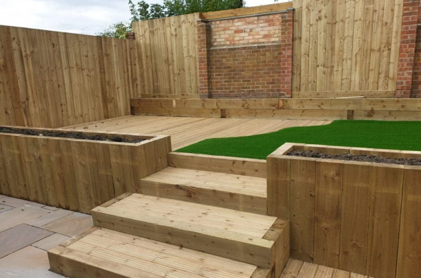 Sloped Garden & Driveway Ideas